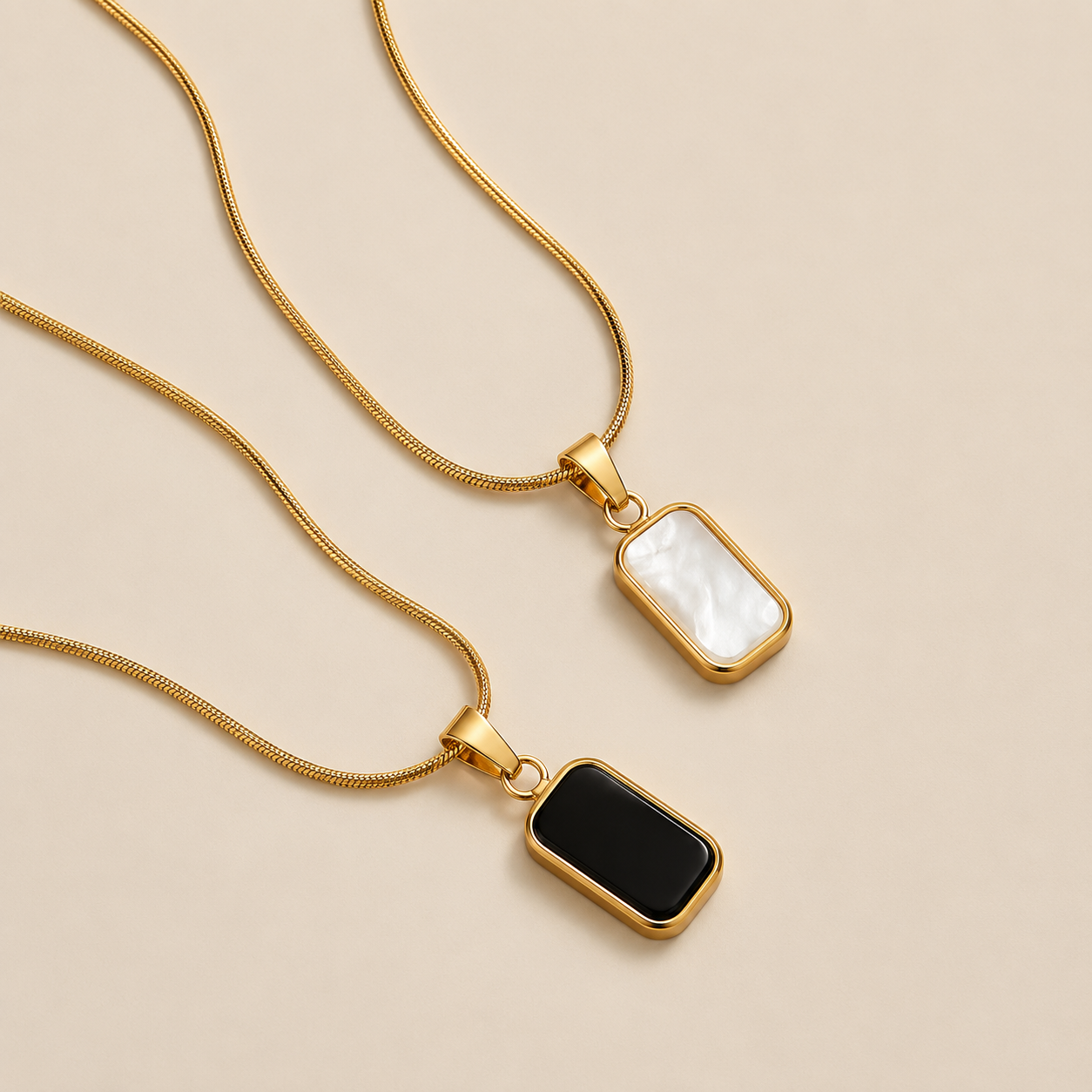 black-white-bar-pendant-necklace-anti-tarnish